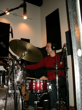 Recording Live Drum Sessions in the Studio in NYC
