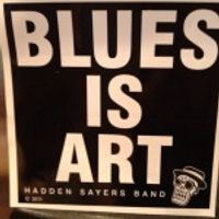 Blues is Art Sticker
