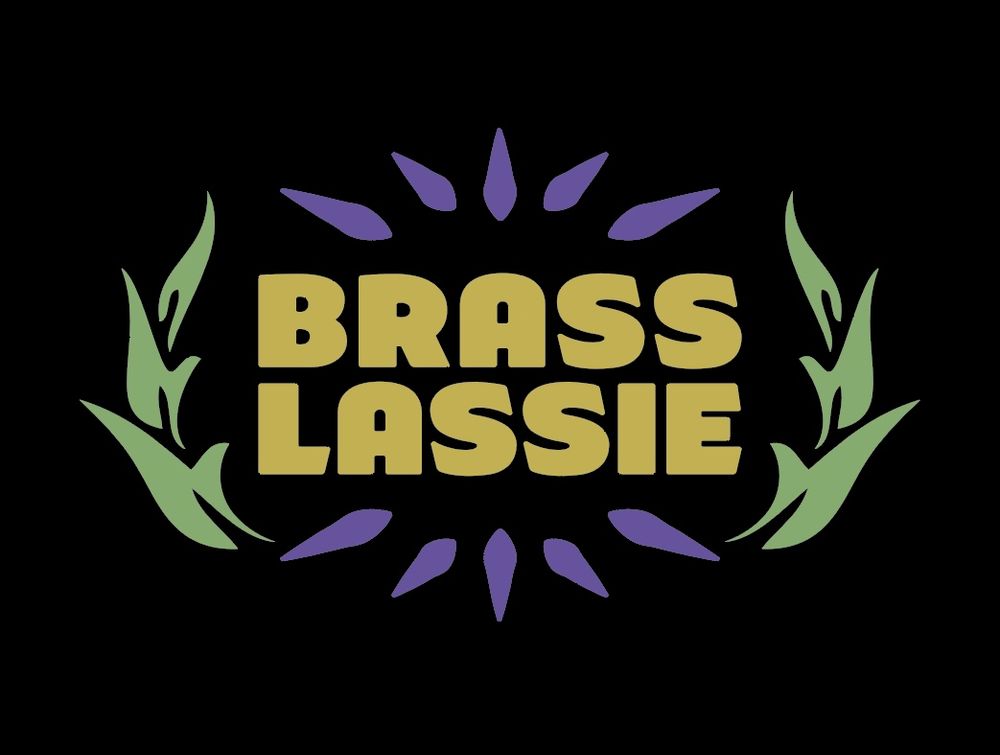 Brass Lassie Logo 3 color