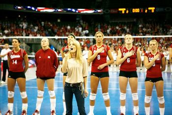 Heidi Joy Sings the National Anthem for the NCAA Womens Volleyball Championship
