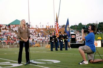 Heidi Joy Performs the National Anthem
