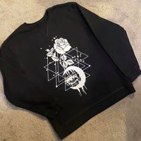 Moon & Rose Black Sweater