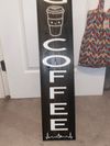 Bring Coffee/F*ck Off Reversible Welcome Sign