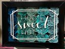 Home Sweet Home Floral Box