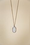 White Gemstone Necklace