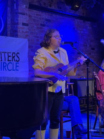 With the NYC Songwriters Circle
