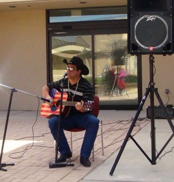 Singing at the Veterans Hospital Tampa, Florida 2009
