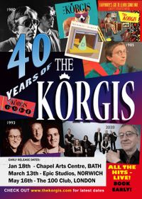 40 Years of The Korgis - Back in London with a Vengeance!