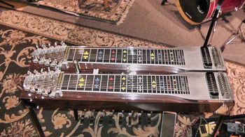 Chris Ramey's Mullen D10 in the KGNU Kabaret studio, 2-13-2012.
