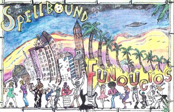 'Funqueros' Original Illustration/Artwork by Bobby Moon
