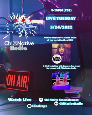 Show Date 5/24: Featured Artist: @RockboyBAM music by @onlyconverse - Interview w/ VP of FIfty States Vodka