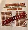 Wonders of the Invisible World 2020 tour T-shirt