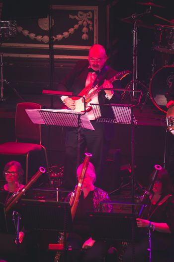Lee Hodgson playing with the BPSO at the Royal Albert Hall 11-5-19
