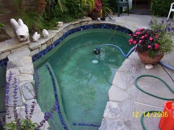 An acid wash requires the draining of your swimming pool or spa.
