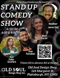 James King Comedy Presents: Stand Up Comedy at Old Soul 4