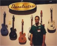 Namm show  introducing the re-issue Danelectro '56 U2.
( 1998 ?)
