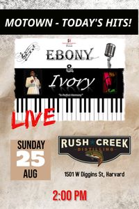 Ebony & Ivory @ Rush Creek Distilling
