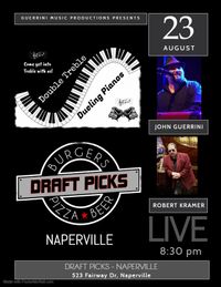 Double Treble Dueling Pianos @ Draft Picks - Naperville