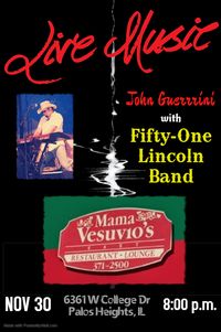 With Fifty-One Lincoln Band @ Mama Vesuvio's