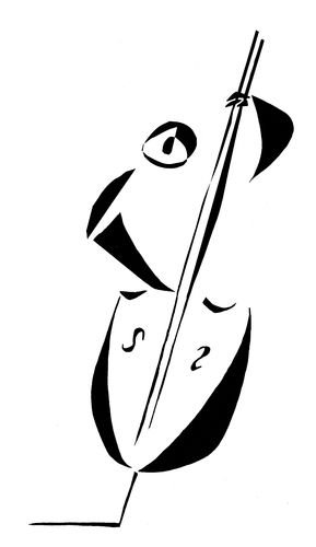 The Celloman logo - courtesy of Peter Mayor
