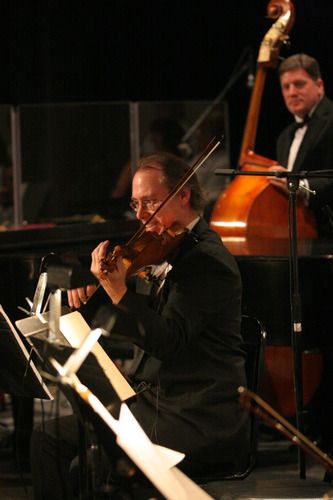 Joel De Witt, violin & John
