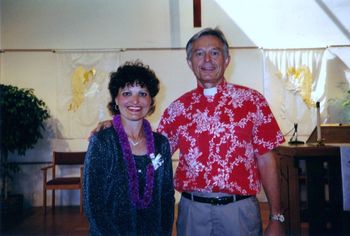 Pastor Jim Roessler and Nancy.
