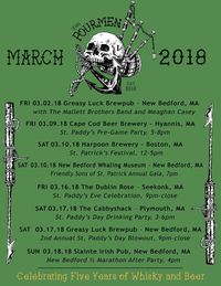 The Pourmen tour St Paddys Onslaught