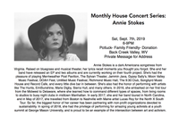 Monthly House Show: Annie Stokes