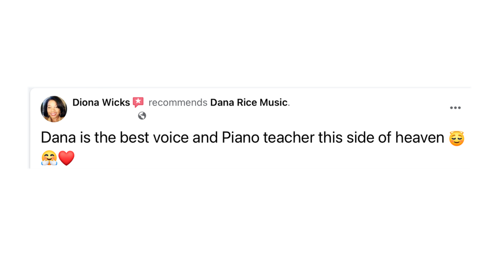 Dana Rice Music highly recommended