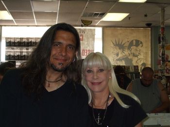 The ever beautiful Wendy Dio in 2008.
