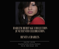  Juneteenth/ Black Music Month Celebration: Performance by Benita Charles 