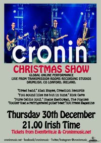 Cronin Global Live stream Christmas gig from Drumlish