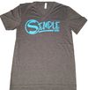 SEMPLE Band logo in Blue - Gray Shirt