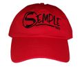 Red "Dad" Hat with Black Embroidering