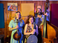 Blushin' Roulettes trio at Highland Brewing Downtown Taproom