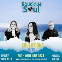 Boutique Soul - Rhodes 3rd - 10th June 2024
