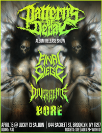 Patterns of Decay Album Release Show 