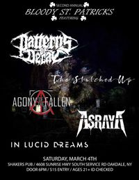 Patterns of Decay @ Shaker's Lounge w/ Stitched Up