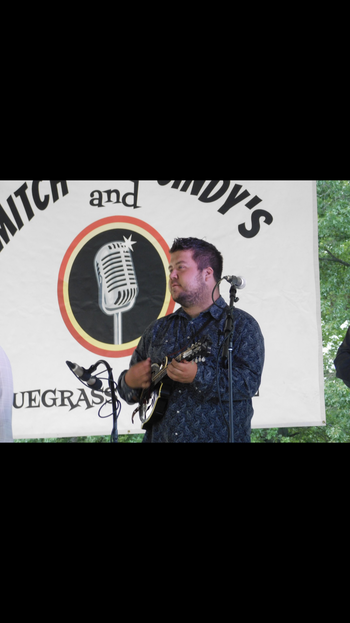 Curtis Oyler at Mitch and Cindy's Bluegrass Jamboree
