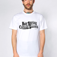 Bob Spring & The Calling Sirens T SHIRT - WHITE BLACK