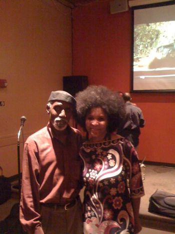 Anita with Alabama Jazz Hall of Famer and Trumpeter Bo Berry
