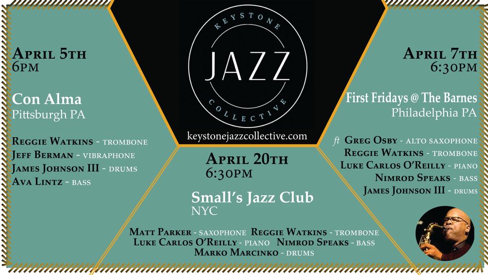 Keystone Jazz April 2023 Performances