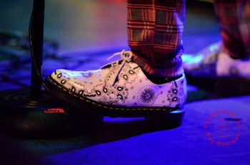 Corey Glover's shoes [photo by Ray Rusinak]
