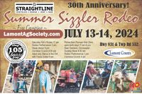 Lamont Ag Society 30th Anniversary Summer Sizzler Rodeo
