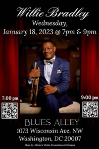 Willie Bradley at Blues Alley 