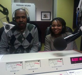 Dr. A. and Dr. Hayward Hosting WURD Show
