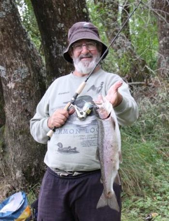 Keith with his trout
