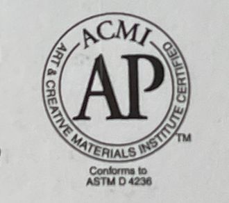 The AP Seal is found on children's art material packaging to assure products are tested for safety and non-toxic. 