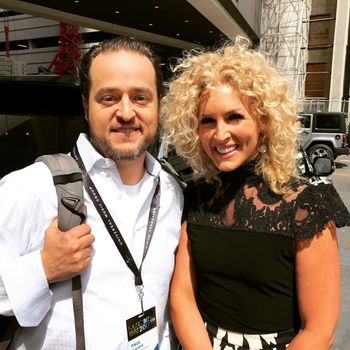 Paul with Kimberly Schlapman from Little Big Town
