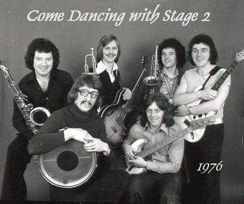 Alan and Stage 2, 1976
